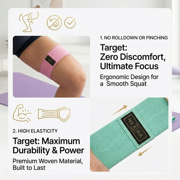 Nexira FlexBands™  Workout Resistance Bands